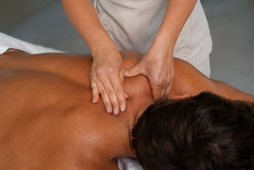 Full Body Relaxation Massage and Back Facial Treatment